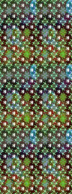 Soyut etnik raster çizim kalıbı. Arkaplan dokusu, duvar kağıdı, kahverengi renkli çiçek teması. Kabile sanatı boho baskısı, klasik çiçek arkaplanı.