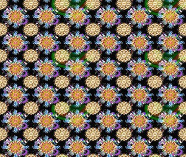 Çiçek deseni duvar kağıdı, desen dolguları ve web sayfası arka planı için kullanılabilir. Süslü zentangle çizim dokusu, soyut çiçeklerle süslenmiş. Şekillendirilmiş çiçekli çizim deseni.