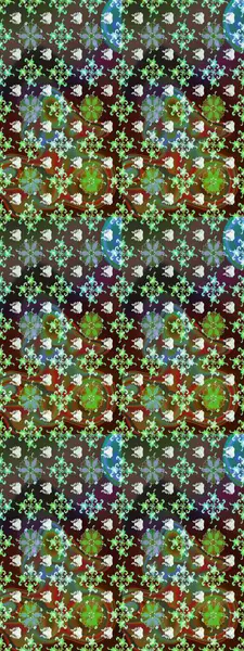 Soyut etnik raster çizim kalıbı. Arkaplan dokusu, duvar kağıdı, kahverengi renkli çiçek teması. Kabile sanatı boho baskısı, klasik çiçek arkaplanı.