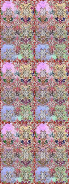 Renkli Yaz Temalı Kusursuz Arkaplan. Yazdır. Raster çiçekli arka plan. Düz Çiçek Elementleri Tasarımı. Güzel, pürüzsüz bir desen. Şirin kumaş deseni.