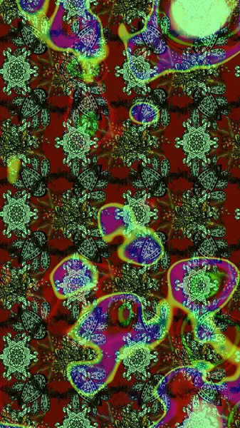 Tekstil veya kitap kapakları, imalat, duvar kağıtları, baskı, hediye paketi ve yapıştırma kitabı için çiçek eskizi geçmişi. Raster illüstrasyonu. Küçük ölçekli çiçeklerdeki basit sevimli desen.