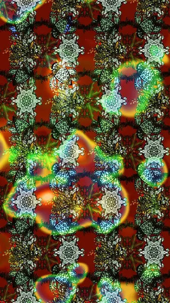 Suluboya elle çizilmiş çiçek desenli eskiz deseni. Parlak renkli fantezi çiçekleri, yapraklar, renkli tomurcuklar.