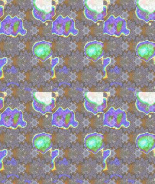 Raster güzel bir çiçek deseni çizmiş. Bahar mevsimi. Nazik romantik baskı. Tatil havası. Gri renkli çiçekler.