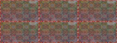 3 boyutlu çiçekler, pürüzsüz. Raster illüstrasyonu. Kahverengi ve gri renklerde.