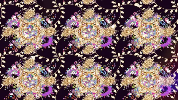 Raster illüstrasyonundaki çiçek desenli çizim. Suluboya tarzında siyah renkte çiçekler.