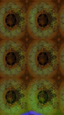 Eskiz geçmişi. Kumaş, tekstil, duvar kağıdı baskısı için. Miles Fleur, süslü püslü bir süs. Eski usul. Tomurcukları papatya çiçekleri olan sevimli bir çiçek deseni. Raster illüstrasyonu.