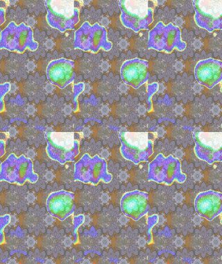 Raster güzel bir çiçek deseni çizmiş. Bahar mevsimi. Nazik romantik baskı. Tatil havası. Gri renkli çiçekler.