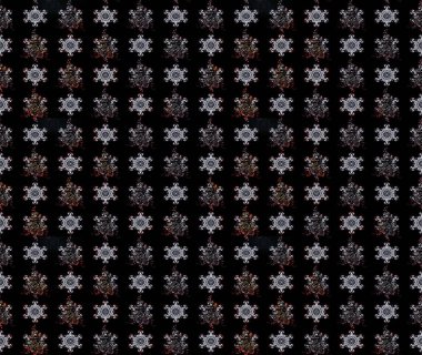 Siyah renkli çiçekler. Elle boyanmış suluboya resim çizimi çiçekler ve bitkiler.