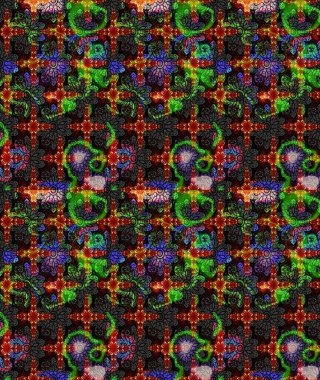 Çiçek izi. Suluboya çizim kalıbı. Suluboya tarzında siyah renkte çiçekler.