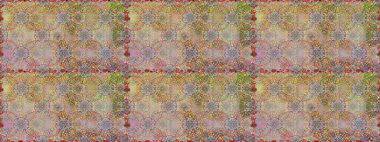 Sevimli çiçek desenli küçük çiçek. Raster resim. Dikişsiz Tony kumaş desen. Moda kumaş deseni.