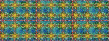 Küçük çiçekte güzel bir desen. Moda baskıları için zarif bir şablon. Motley illüstrasyonu. Çiçekli yaz çiçekleri. Küçük renkli çiçekler. Kusursuz..