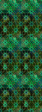 Modaya uygun kumaş deseni. Raster illüstrasyonu. Küçük çiçekteki sevimli çiçek deseni. Tony 'nin kumaş desenini çiz.