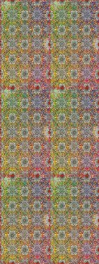 Tişörtsüz arka plan deseni. Tropik çiçekler. Gri ve kahverengi renkte çiçekler.