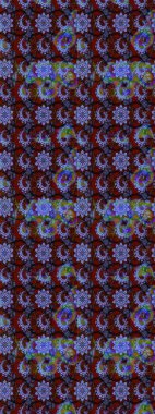 Raster suluboya çiçek deseni, narin çiçekler, çiçekler, tebrik kartı şablonu. Güzel kumaş deseni.