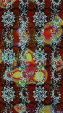 Raster güzel bir çiçek deseni çizmiş. Tatil havası. Nazik romantik baskı. Bahar mevsimi.