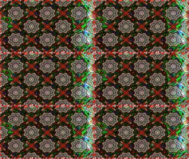 Gri renkli çiçekler. Raster illüstrasyonu. Kusursuz çiçek deseni duvar kağıdı için kullanılabilir.