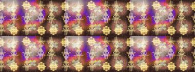 Raster illüstrasyonu. Kar taneleri deseni. Kar taneleri arka planda. Kar tanesi süsleme deseni. Renkli arkaplanda izole edilmiş kar tanelerinin düz tasarımı.