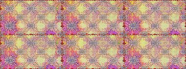 Hediye ambalaj kağıdı, tebrik kartları, posterler ve pankart tasarımı. Tarafsız ve bej renkli çiçekler. Raster düz çiçekleri pürüzsüz desen.