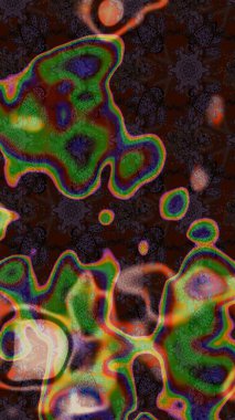 Raster düz çiçek çizim deseni. Hediye ambalaj kağıdı, tebrik kartları, posterler ve pankart tasarımı. Renkli çiçekler.