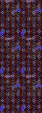 Raster Hip kumaş deseni. Eskiz Vintage Çiçek Deseni.