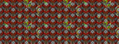 Raster - stok. Kırmızı çiçekli eskiz deseni, suluboya çiçek deseni, sevimli çiçek, duvar kağıdı, kart veya kumaş için fayanslı.