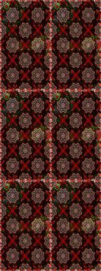 Parlak bir arka plan sorunsuz desen çiçek fantezi tasarım. Düz Çiçek Elemanları Tasarım. Renkli Bahar Teması kesintisiz desen Arka Plan.