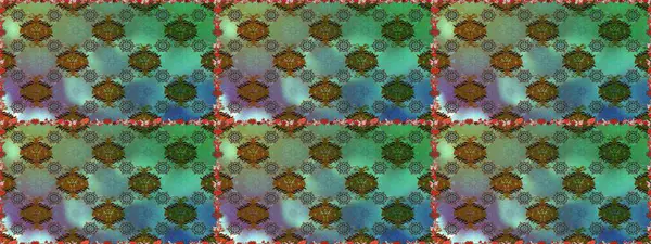 Çiçek deseni. Düz Çiçek Elementleri Tasarımı. Renkli Bahar Temalı Kusursuz Arkaplan. Raster illüstrasyonu. Kusursuz Chichi kumaş deseni..