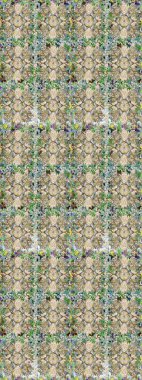 Barok tarzında kusursuz bir doğulu süsü. Altın elementlerle nötr renklerde altın desen. Raster oryantal süs. Geleneksel klasik altın desen.