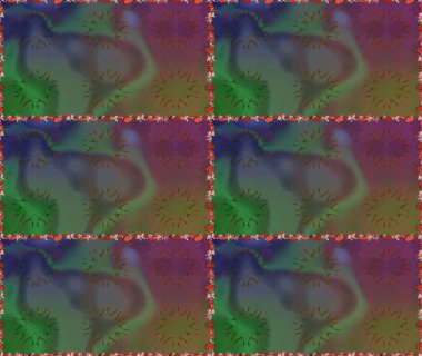 Raster Hip kumaş deseni. Kusursuz Vintage Çiçek Deseni.