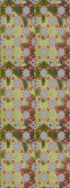 Sevimli çiçek arka plan. Güzel kumaş deseni. Raster illüstrasyon. Küçük çiçekte dikişsiz desen.