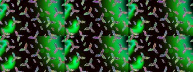 Meteoroloji buz koleksiyonu. Xmas Frost kar taneleri izole edilmiş siluet sembolü. Kar Tanesi Raster simgesi arkaplanı. Kış yeşili, siyah ve gri noel kar bembeyaz kristal element. Raster tasarımı