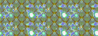 Çiçekler suluboya eskiz deseni. Raster Stili kumaş deseni.