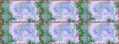 Arkaplan dokusu, duvar kâğıdı, çiçek teması tarafsız renklerde. Kabile sanatı boho baskısı, klasik çiçek arkaplanı. Soyut etnik raster pürüzsüz desen.