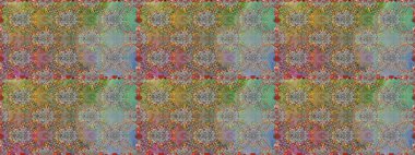 Düz Çiçek Elementleri Tasarımı. Kusursuz bir mahsul. Renkli Bahar Temalı Kusursuz Arkaplan. Raster Şirin kumaş deseni.