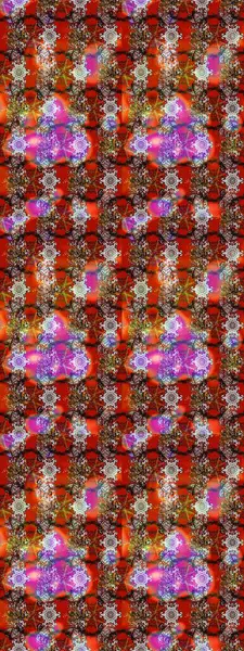 Kahverengi, kırmızı ve nötr renklerde çiçekler. Raster illüstrasyonu. Çiçek desenli eskiz, vuruşlar, sıçramalar, yaz çiçekleri..