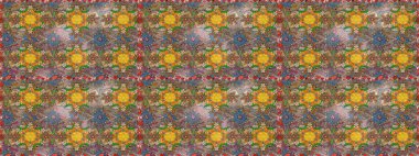 Anti-stres için soyut örnek sayfası. Kahverengi renklerde. Raster illüstrasyonu.