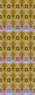 Tarafsız renklere karalamalar çizilmiş çiçek deseni. Raster illüstrasyonu.