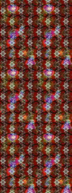 Sevimli çiçek raster deseni. Düz Çiçek Elementleri Tasarımı. Renkli Yaz Temalı eskiz kalıbı. Modaya uygun kumaş deseni.