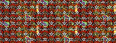 Renkli çiçekler. Çiçekli çiçek deseni, suluboya. Renkli Bahar Teması eskiz kalıbı. Raster illüstrasyonu. Düz Çiçek Elementleri Tasarımı.