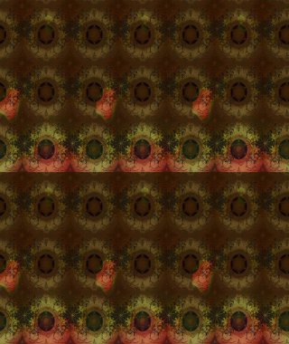 Güzel kumaş deseni. Raster illüstrasyonundaki çiçek desenli çizim. Renkli Bahar Teması eskiz kalıbı. Düz Çiçek Elementleri Tasarımı.