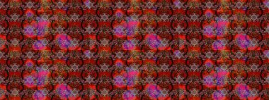 Raster illüstrasyonu. Zentangle soyut çiçekleri. Renkli Bahar Teması eskiz kalıbı. Düz Çiçek Elementleri Tasarımı. Güzel kumaş deseni. Çiçek tozu..