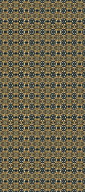 Altın elementlerle bej, kahverengi ve mavi renklerde altın desen. Raster altın tekstil baskısı. Çiçek kiremitleri. Kusursuz desenli oryantal süs. İslam tasarımı.