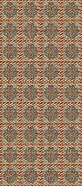 Raster illüstrasyonu. Raster altın desen. Doğu tarzı arabesk. Kahverengi, gri ve bej renkli, altın elementli. Kusursuz altın desenli bukleler..