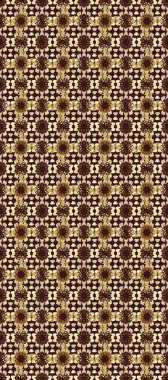 Geleneksel klasik altın desen. Barok tarzında kusursuz bir doğulu süsü. Raster oryantal süs. Altın elementlerle beyaz ve kahverengi renklerde altın desen.