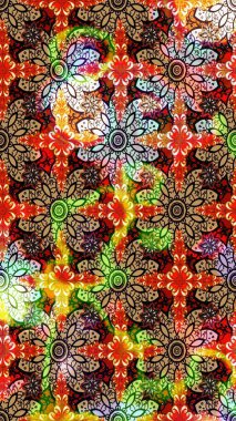 Raster illüstrasyonu. Doğum günü kartı ya da düğün davetiyesi. Kırmızı renklerde. Suluboya çiçek buketi. Çiçekli tebrik kartı. Çiçek arka planı.