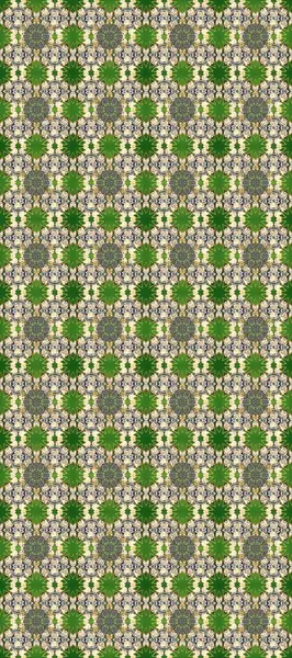 Yeşil, gri ve bej renklerde altın elementler. Geleneksel klasik raster altın pürüzsüz desen. Barok tarzında kusursuz bir doğulu süsü..