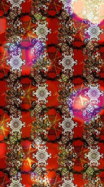 Güzel kumaş deseni. Küçük bir çiçekte eskiz deseni. Hoş bir çiçek geçmişi var. Raster illüstrasyonu.