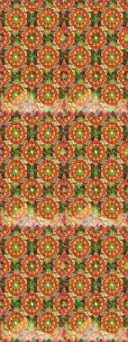 Altın antika ortaçağ dekoratifi, yapraklar ve kahverengi renkli altın desenli süslemeleri olan pürüzsüz bir desen. Kusursuz kraliyet lüksü, altın barok kumaş rengi..