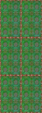 Çiçekli, kusursuz bir arkaplan. Çocuk stili. Renkli Bahar Temalı Kusursuz Arkaplan. Düz Çiçek Elementleri Tasarımı.