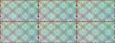 Güzel karalama çiçekleri olan kusursuz çiçek desenleri. Raster illüstrasyonu. Küçük çiçekteki sevimli çiçek deseni. Güzel kumaş deseni.